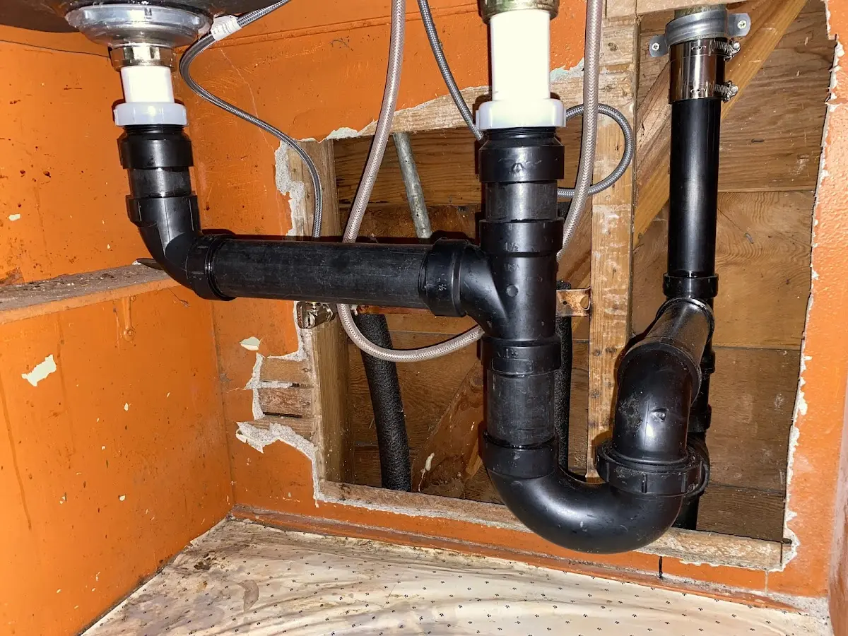 Professional Plumbing Inspection equipment and tools on the job in New London
